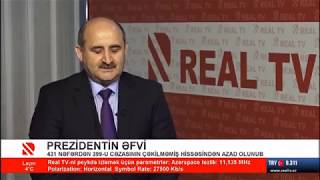 Hüquq müdafiəçiləri Prezidentin Əfv Sərəncamı barədə (Real TV)