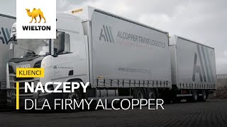 Naczepy dla firmy Alcopper #CurtainMasterMega #VolumeMaster