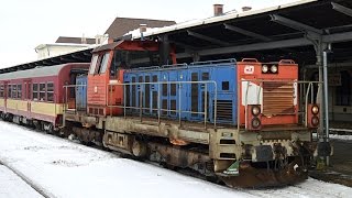 Vlaky Liberec 21.1. 2017