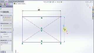 #SOLIDWORKS TUTORIAL FOR BEGINNERS 5 RECTANGLE#