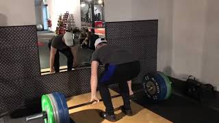 140KG / 310LBS Deadlift X4! | Bradley Baker