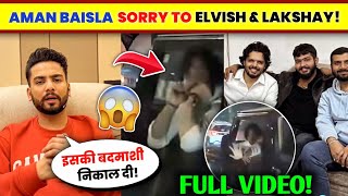 OMG!🤯 Elvish Yadav \u0026 Lakshay Choudhary FIGHT Aman Baisla🤡| Lakshay Choudhary Vs Aman Baisla FIGHT..