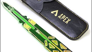 みんなが気になってる「バタフライナイフ」買ってみた！Apex Octane butterfly knife toy