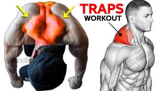 8 BEST EXERCISE TRAPEZIUS WORKOUT 🔥