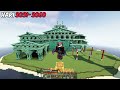 3100 hari minecraft ocean only❗️aku transformasi ocean monumen terbesar didunia❗️