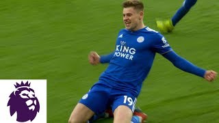 Leicester City equalize off Conor Coady deflection against Wolves | Premier League | NBC Sports