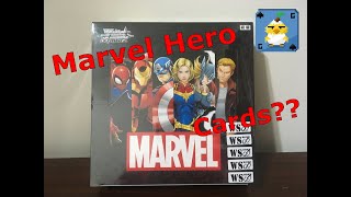 【Marvel Weiss Schwarz Box Opening!!】Marvel WS Card Box Opening!! 開Marvel WS 卡牌 曼威卡牌長麼樣!!??