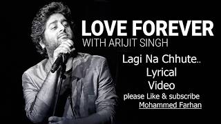 Laagi na choote (lyrical audio song) - Arijit singh & Shreya ghoshal | A Gentleman-SSR