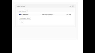 Angular Material Design Stepper