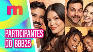 Participantes do BBB25 ao vivo - Mulheres (09/01/2025)