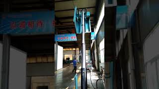 test video of hydraulic telescopic cylinder