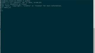 How to compare two variables in python