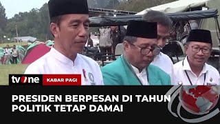 Presiden Jokowi Buka Jambore Parmusi yang Dihadiri 8 Ribu Peserta | Kabar Pagi tvOne