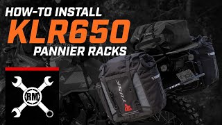 How To Install Tusk Pannier Racks on a 2022+ Kawasaki KLR650