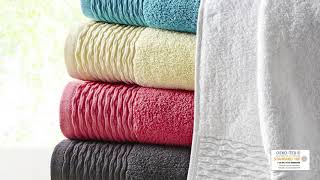 Jacquard Zero Twist Cotton Bath Towel Set