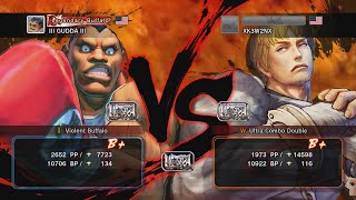 [USF4] lll GUDDA lll (Boxer) vs. XK3W2NX (Cody) [Ranked Match]