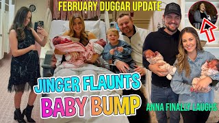 DUGGAR UPDATE!!! Jinger Duggar Flaunts Baby Bump! Anna Finally Laughs! Jed and Katey Welcome Twin!