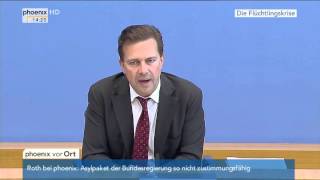 Asylrechtsreform: Steffen Seibert zu Änderungen im Asylrecht am 29.09.2015