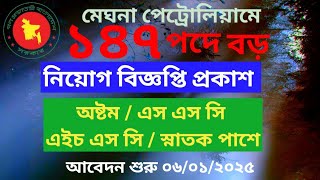 মেঘনা পেট্রোলিয়াম নিয়োগ বিজ্ঞপ্তি ২০২৫। Meghna Petroleum Job Circular 2025.