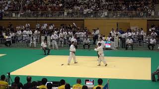 2016年IH 柔道 男子 60kg級 準々決勝 武岡毅（足立学園）vs 小西誠志郎（大牟田）