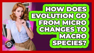How Does Evolution Go From Micro Changes To Macro Species? - The Everyday Why