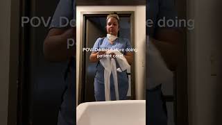 CNAs must do this before doing any patient care! #shorts #short #cna #cnavideo #nurse #healthcare