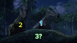 Jurassic World Edit - The Baryonyx Trio - 1,2,3 not only you and me