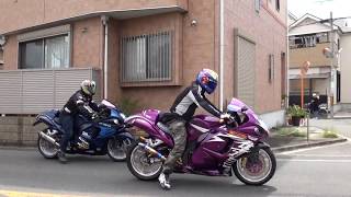 豪快サウンド　2008 HAYABUSA　関西隼会　CLUB‐隼 hayabusa‐　YOSHIMURA　2011 HAYABUSA　LCIPART　2016 HAYABUSA　姫路　神戸