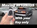 Move your IONIQ5 using your key only - #ioniq5 #remotecontrol #hyundaiioniq5