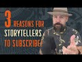 3 Reasons Storytellers Should Subscribe! - How Stories Work with Jay Sherer Channel Trailer