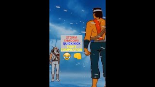 Storm Shadow \u0026 Quick Kick fight compilation | GI Joe Sunbow series