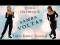 Samba Voltas | Quick Volta Technique Breakdown | Voltas Technique Explanation