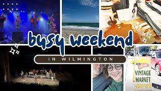 Wilmington Weekend Vlog | Concerts, Half Marathon Prep, New Free People Store, Vintage Market...