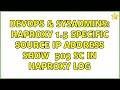 DevOps & SysAdmins: haproxy 1.5 specific source IP address show ＜NOSRV＞ 503 SC in haproxy log