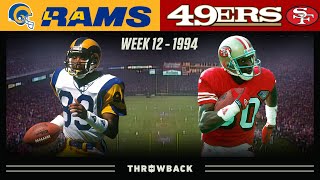 Underrated Division Rivalry Comes Down to the Wire! (Rams vs. 49ers 1994, Week 12)