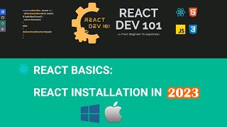 How to install React JS | 2023 | Basic Installation in 4 minutes