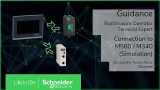 EcoStruxure Control Expert connection to EcoStruxure Operator Terminal Expert