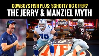 Cowboys Fish at 6 Live: Crazy TRUE Story of Jerry n Manziel n the NFL Draft /Schotty as HEAD COACH?