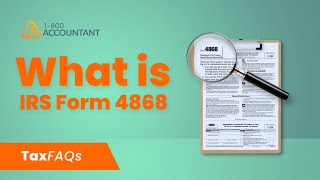 What is IRS Form 4868? - TaxFAQs