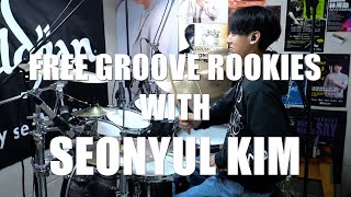 FREE GROOVE 'ROOKIES' 3번째 초대연주자 : 혜성처럼 등장해서 국내 드럼대회를 휩쓸고 다녔던 김선율! (고2)