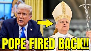 Trump LOSES IT as Pope FIRES BACK and Calls Him Out!!!