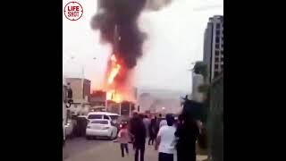 Взрыв на АЗС в столице Таджикистана Душанбе
