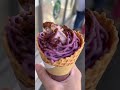 ミニストップの紅芋ソフト🍦 ミニストップ ソフトクリーム アイス スイーツ 日常vlog こどものいる暮らし スイーツちゃんねる