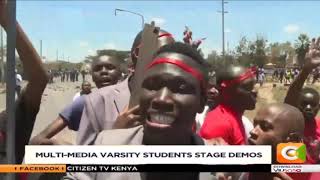 Multi Media University students strikes #CitizenBriefs