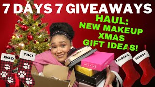 Haul|Xmas Gift Ideas & Sets|7 Days-7 Giveaways!!||Makeup Giveaways|PR Unboxing|& More|Tasha St James
