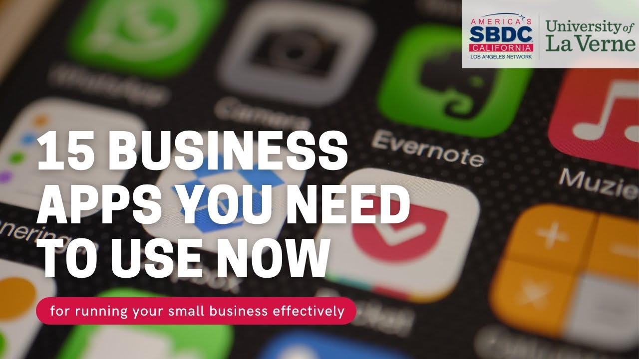 15 Business Apps You Need To Use Now For Small Business - YouTube