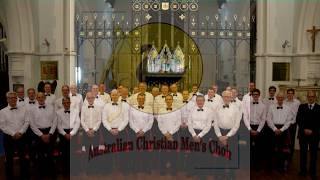 Australian Christian Men's Choir with musical director Arjan Breukhoven