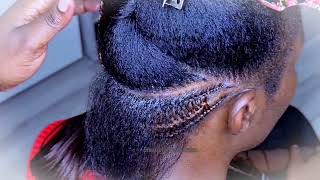 How to do Ethiopian lines | Albaso | Tigray traditional hairstyle