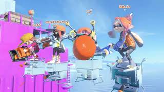 連続ゲーム小説【スプラトゥーン3】1425話、ナワバリバトル ステージ：オヒョウ海運、リュウグウターミナル。ランク 195。スプラトゥーンのフェス史上最大規模。バトルと音楽が融合する「グランドフェステ