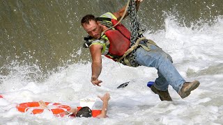 7 AMAZING RESCUES CAUGHT ON CAMERA - Real life heroes
